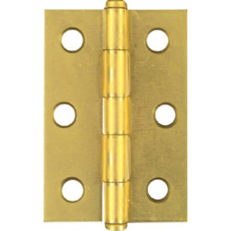 NATIONAL HARDWARE Hinge Cabinet Brass 2-1/2In N146-753